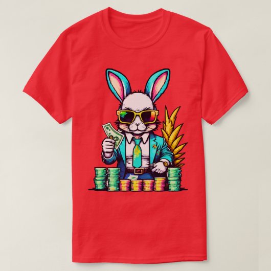 Tropical Bunny Treasure TShirt (Design vorne)