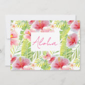 Tropical Business Mele Kalikimaka Feiertagskarte (Rückseite)