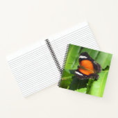 Tropical Butterfly Spiral Notebook Notizblock (Innenseite)