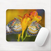 Tropical Butterfly Twins Mousepad (Mit Mouse)