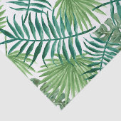 Tropical California gibt Summer Palm Leaf Muster Seidenpapier (Ausschnitt)