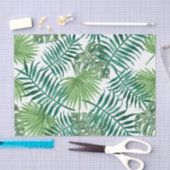 Tropical California gibt Summer Palm Leaf Muster Seidenpapier (Handwerk)