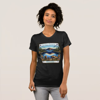 Tropical Calm Lake Family Wiedersehen T-Shirt