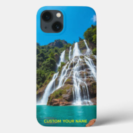 "Tropical Cascade – Nature’s Power in Your Pocket" Case-Mate iPhone Hülle