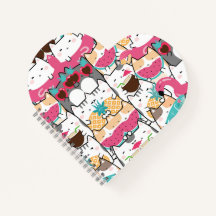 Tropical Cats Spiral Notebook