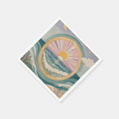 Tropical Celestial Shore Serviette (Ecke)