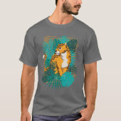 Tropical Cheetah T-Shirt (Vorderseite)