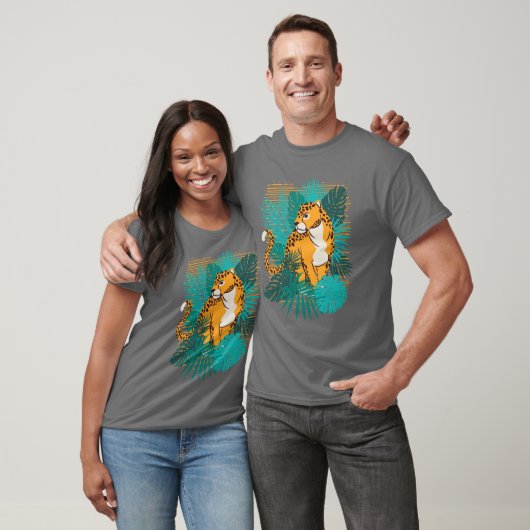 Tropical Cheetah T-Shirt (Unisex)