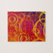 Tropical Chic Classy Mod Beach Puzzle (Horizontal)