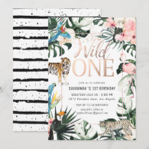 Tropical Chic | Pink Wild One Geburtstagsparty