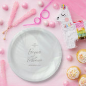 Tropical Chic Wedding Brautparty Pappteller (Party)