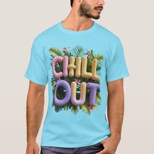 Tropical Chill Out 3D-T - Shirt (Vorderseite)