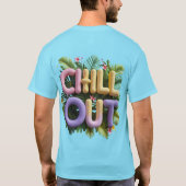 Tropical Chill Out 3D-T - Shirt (Rückseite)