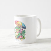 Tropical Chill Relaxing Gator Kaffeetasse (VorderseiteRechts)