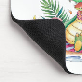 Tropical Chill Relaxing Gator Mousepad (Ecke)