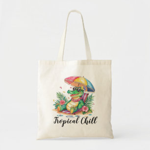 Tropical Chill Relaxing Gator Tragetasche