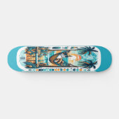 Tropical Chill Skateboard (Horizontal)