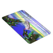 Tropical Christmas Dolphin Magnet (Rechte Seite)