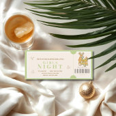 Tropical Christmas Girls Night Voucher Karte