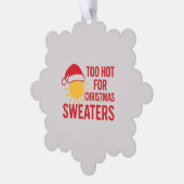 Tropical Christmas Sun Ornament (Linke Ecke)