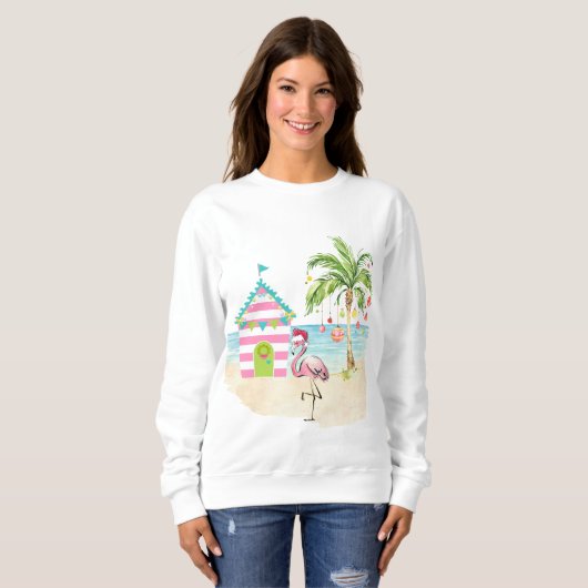 Tropical Christmas Sweatshirt (Vorne ganz)