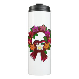 Tropical Christmas Thermosbecher