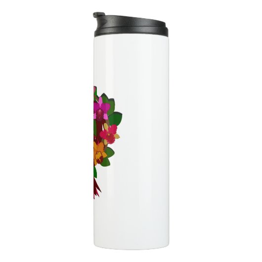 Tropical Christmas Thermosbecher (Nach rechts gedreht)