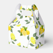 Tropical Citrus Sommer frische Orangenlemon Slice Geschenkschachtel (Rückseite)