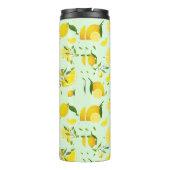 Tropical Citrus SUMMER Orange Lemon Slice Thermosbecher (Rückseite)