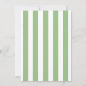 Tropical Coastal Retro Beach Destination Wedding  Einladung (Rückseite)