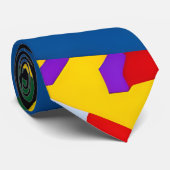 Tropical Color Spec Krawatte (Gerollt)