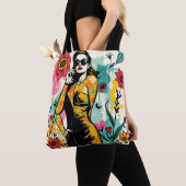 Tropical Couture Kunstkollektion Doppelseitig Tasche (Von Nahem)