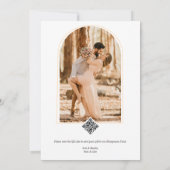 Tropical Cruise Honeymoon Fund Paare Dusche Einladung (Rückseite)