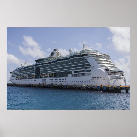 Tropical Cruise Ship Poster (Vorne)