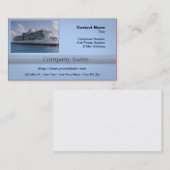 Tropical Cruise Ship Visitenkarte (Vorne/Hinten)