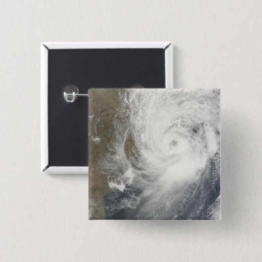 Tropical Cyclone Aila Button (Vorne & Hinten)