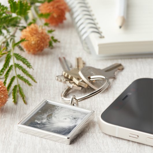 Tropical Cyclone Aila Schlüsselanhänger (Seite)