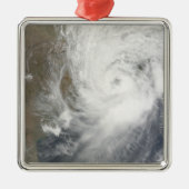 Tropical Cyclone Aila Silbernes Ornament (Vorne)