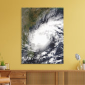 Tropical Cyclone Baaz Leinwanddruck (Insitu (Wohnzimmer))