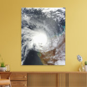 Tropical Cyclone Carlos Leinwanddruck (Insitu (Wohnzimmer))