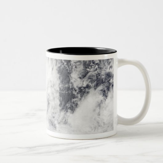 Tropical Cyclone Daman Zweifarbige Tasse (Rechts)