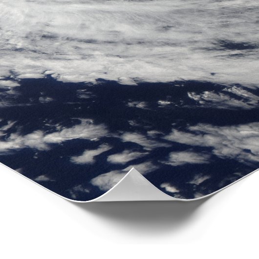 Tropical Cyclone Dianne Poster (Ecke)