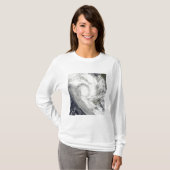 Tropical Cyclone Fanele über Madagaskar T-Shirt (Vorne ganz)