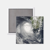 Tropical Cyclone Favio von Madagaskar Magnet (Vorderseite/Rückseite)