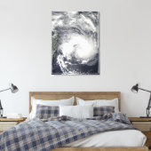 Tropical Cyclone Gael Leinwanddruck (Insitu (Schlafzimmer))