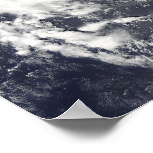 Tropical Cyclone Gael Poster (Ecke)