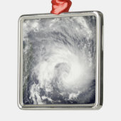 Tropical Cyclone Gael Silbernes Ornament (Links)