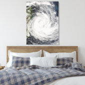 Tropical Cyclone Gamede von Madagaskar Leinwanddruck (Insitu (Schlafzimmer))