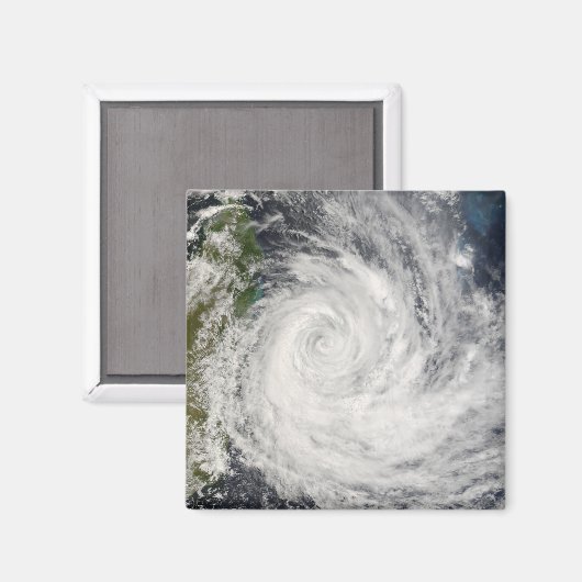 Tropical Cyclone Gamede von Madagaskar Magnet (Vorderseite/Rückseite)