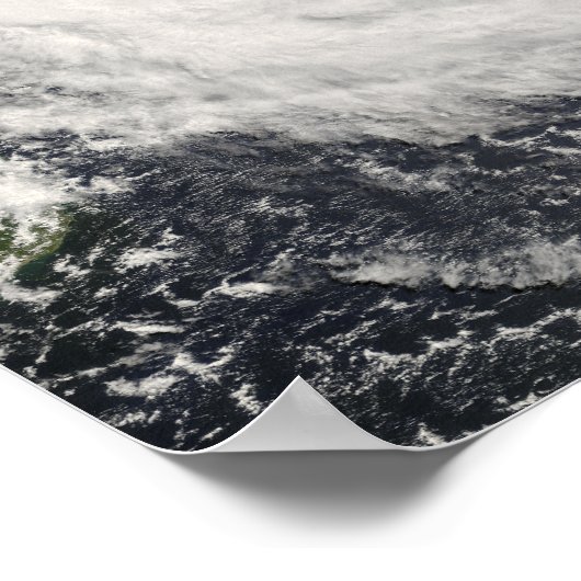 Tropical Cyclone Gamede von Madagaskar Poster (Ecke)